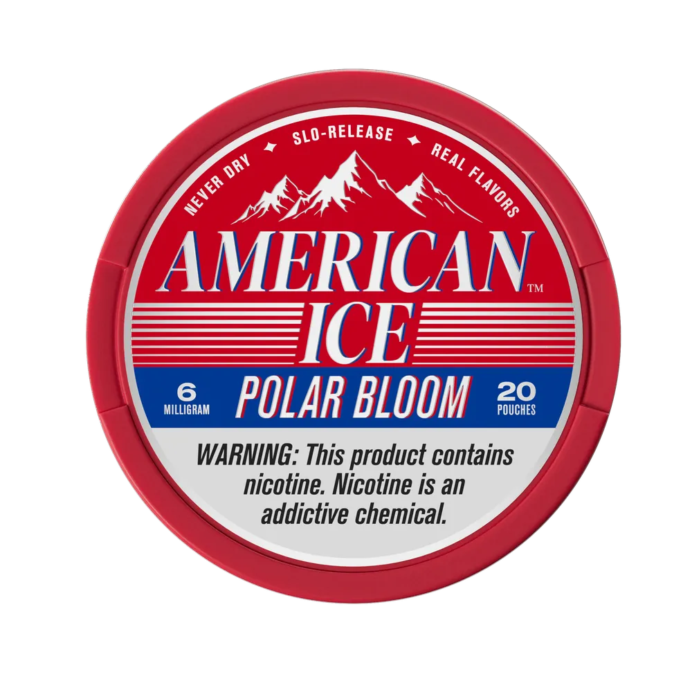American Ice Polar Bloom tin